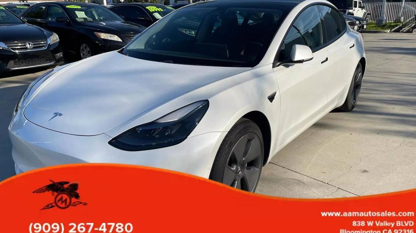 TESLA MODEL 3 2021 5YJ3E1EA1MF874225 image